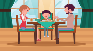 Tips Supaya Anak Tak Rewel Saat Buka Puasa Di Luar Rumah