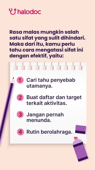 Ilustrasi Cara Mengatasi Rasa Malas