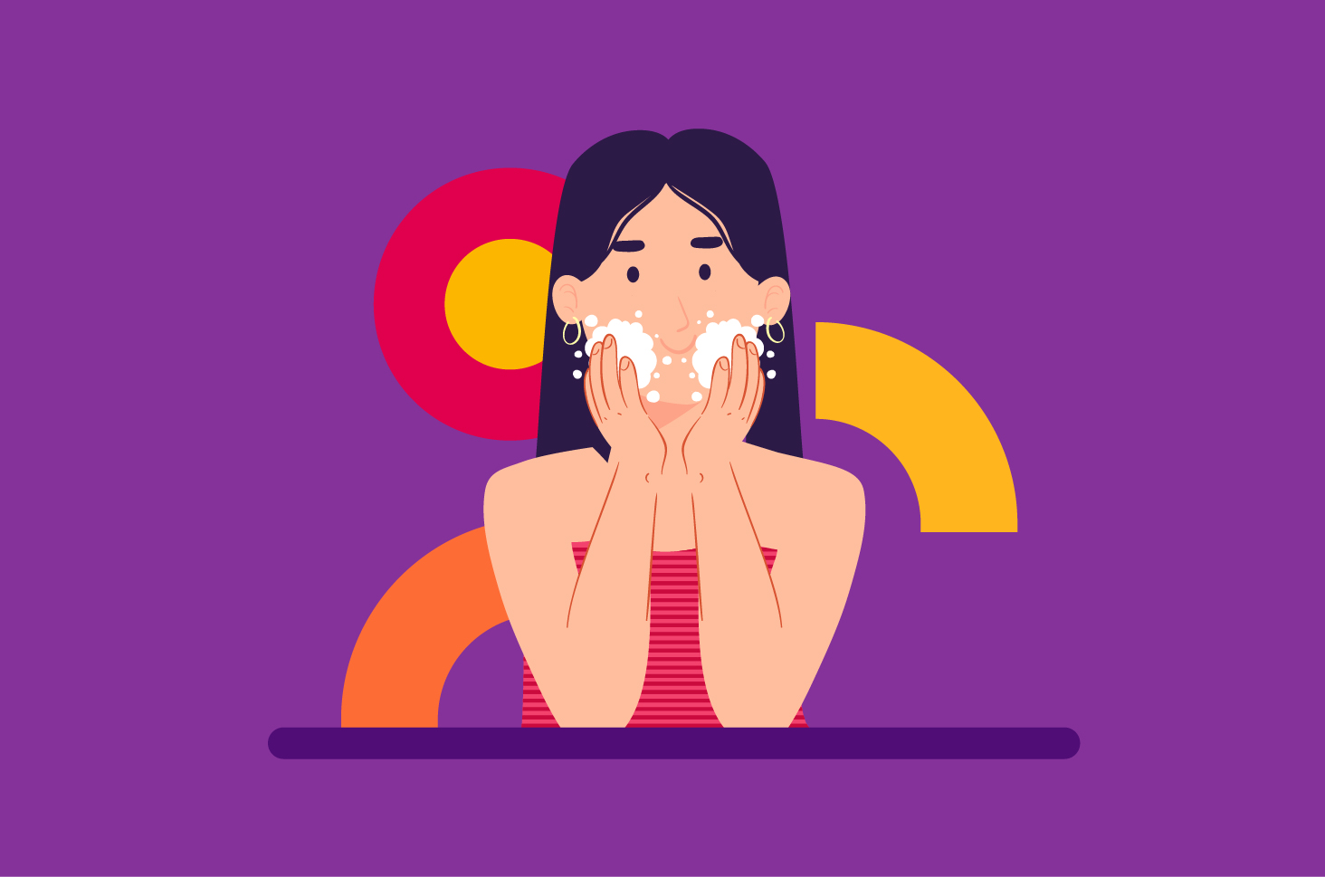 Visualisasi cara membersihkan wajah setelah makeup untuk pentingnya membersihkan wajah setelah makeup untuk kesehatan kulit