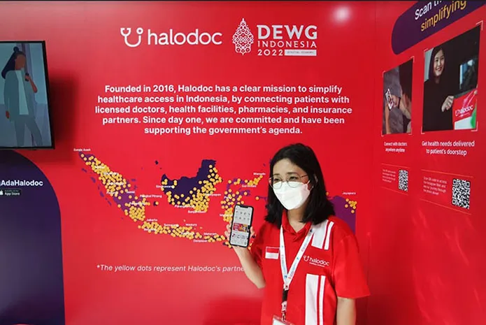 Mudahkan Akses Kesehatan bagi Puluhan Juta Masyarakat Melalui Teknologi, Halodoc Unjuk Gigi di 4th DEWG Meeting G20 Bali