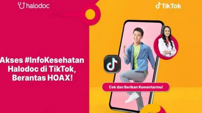 Lawan Hoaks Kesehatan, Halodoc dan TikTok Hadirkan Konten Edukasi #InfoKesehatan