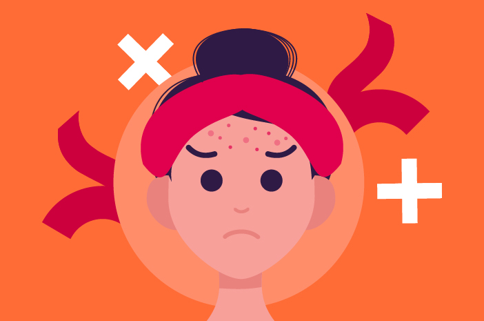 This is how to get rid of bruises on the forehead that make you feel inferior