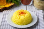 Nasi kuning adalah hidangan khas dari Indonesia.