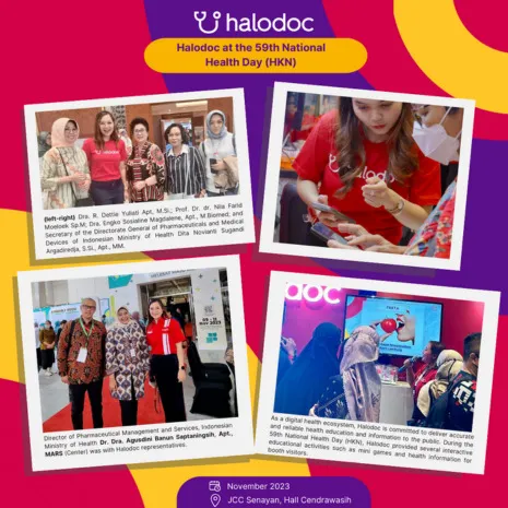Halodoc at the 59th National Health Day (HKN)