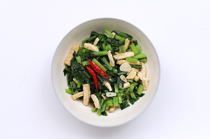 Sup Sawi Hijau dan Tahu