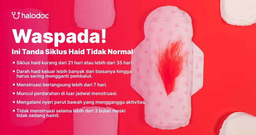 Penyebab Datang Bulan Tidak Teratur