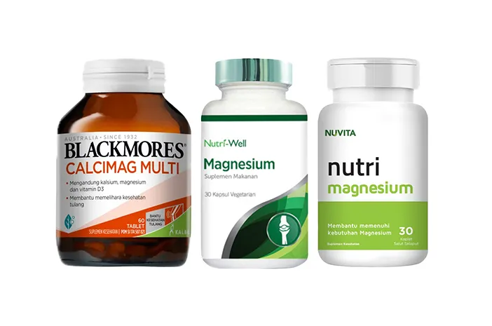 5 Rekomendasi Suplemen Magnesium untuk Menjaga Kesehatan Tubuh