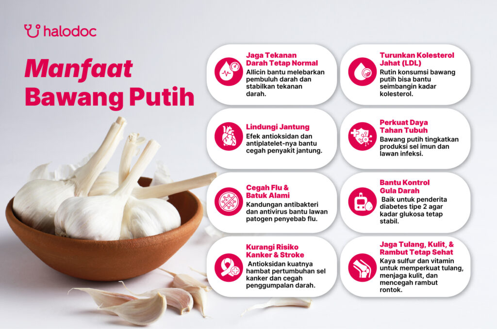 Manfaat Bawang Putih