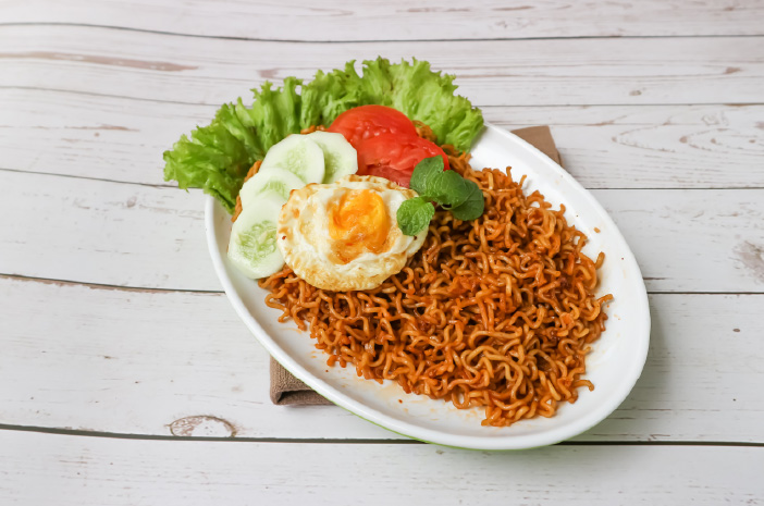 Mie goreng chili oil