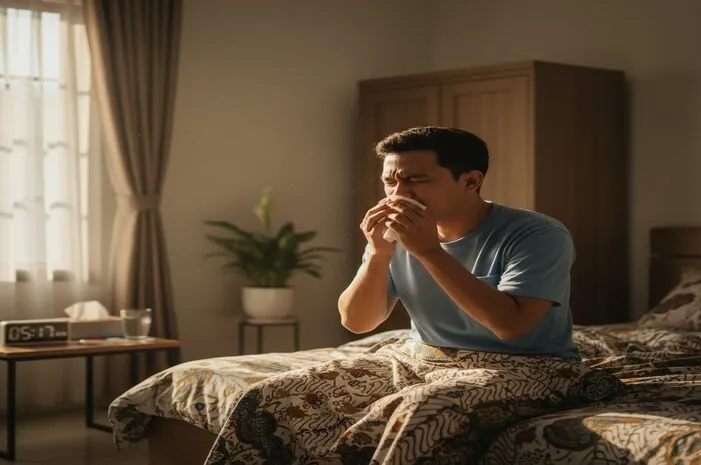 Bersin Jam 5-6 Pagi? Ini Penyebab dan Cara Mengatasinya