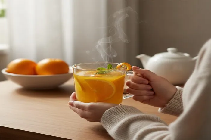 Jeruk Hangat: Manfaat Sehat dan Cara Membuatnya