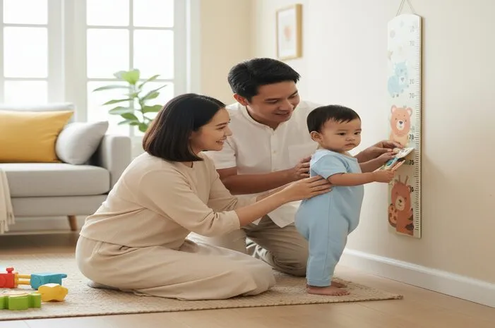 Tinggi Badan Anak 1 Tahun Idealnya Berapa? Cek di Sini!