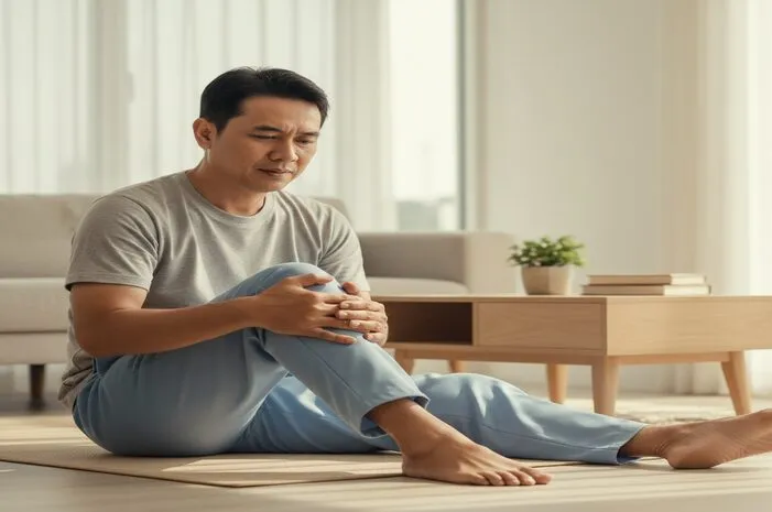 Lutut Sakit Ditekuk/Diluruskan? Ini Cara Mengatasi!