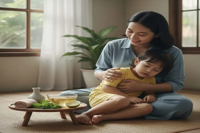 Obat Alami Anak Masuk Angin & Muntah Ampuh!