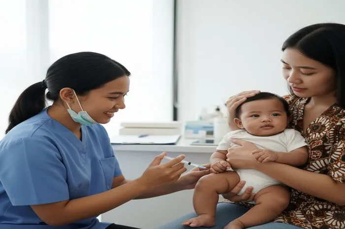 Imunisasi DPT 1 di Paha Mana? Lokasi Terbaik Bayi