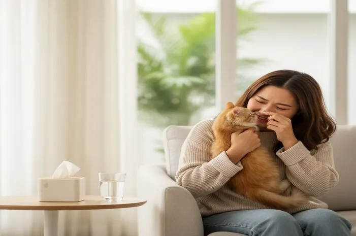 Alergi Kucing: Gejala, Penyebab, Cara Mengatasi!