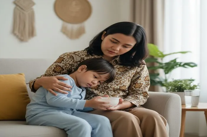 Anak 2 Tahun Muntah Tapi Tidak Demam? Ini Penyebab & Solusinya