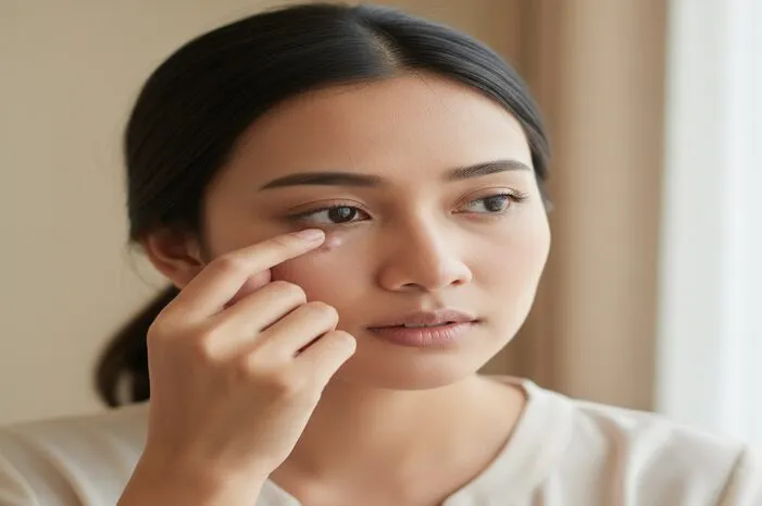 Benjolan Putih di Kelopak Mata Dalam? Ini Penyebab & Cara Atasi