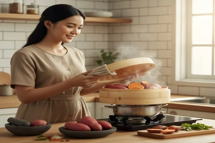 Mengukus Ubi Berapa Menit? Ini Waktu Idealnya!
