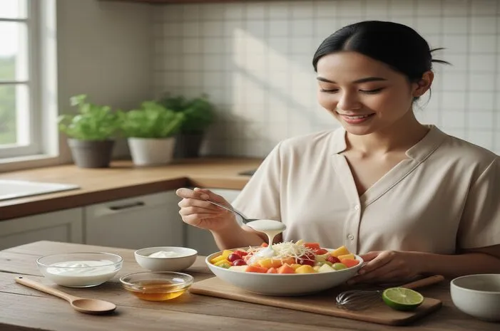 Saus Salad Buah: 3 Resep Enak, Creamy, Anti Enek!