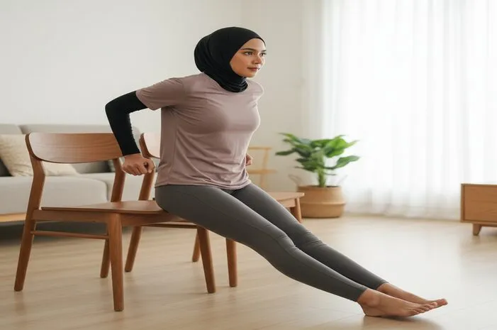 Chair Dips: Cara Mudah Latih Trisep di Rumah!