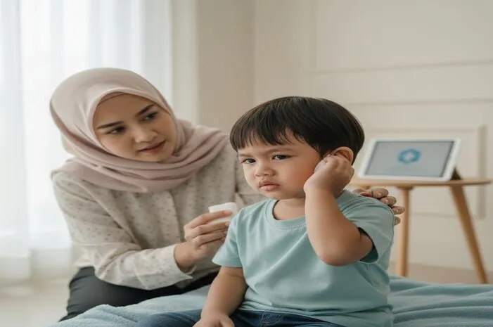Telinga Anak Sakit Sebelah Kiri? Ini Penyebab dan Solusinya!
