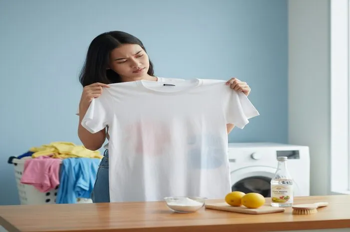 Cara Ampuh Hilangkan Luntur di Baju Putih!
