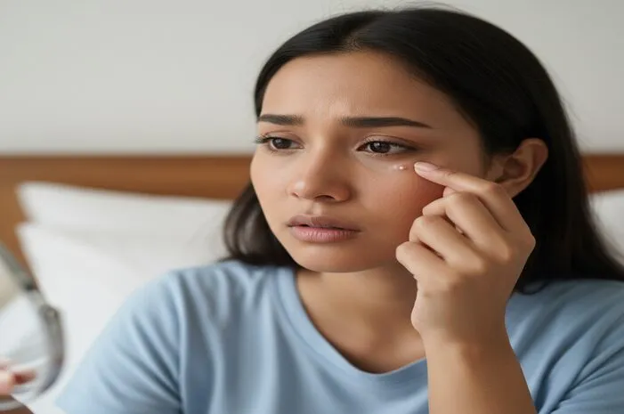 Bintik Putih di Kelopak Mata Dalam? Ini Penyebab dan Cara Atasi!