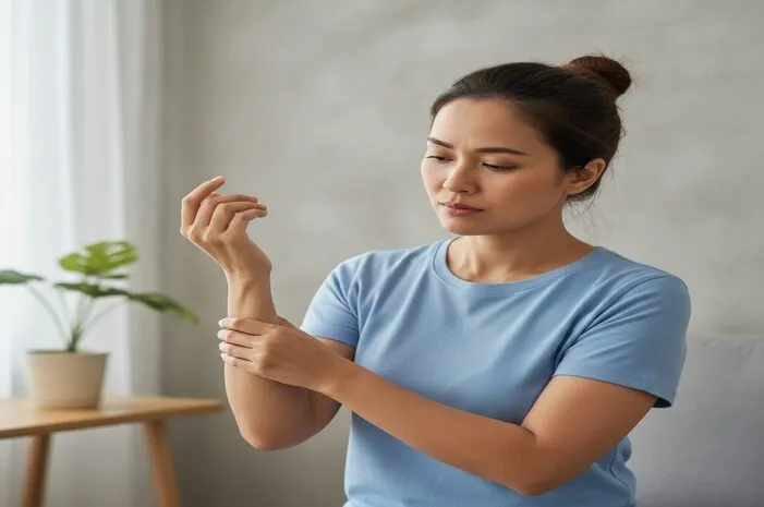 Tangan Kiri Pegal? Ini Penyebab dan Cara Mengatasinya!