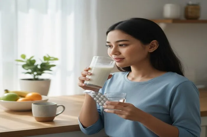 Minum Susu Dulu atau Obat Dulu? Ini Aturannya!