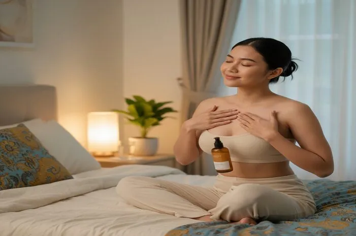 Kencangkan Payudara Sebelum Tidur? Ini Caranya!