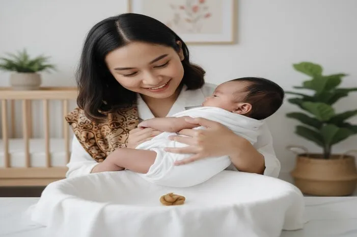 Gambar BAB Bayi Normal: Warna, Tekstur & Artinya