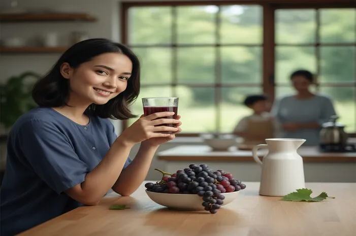 Jus Anggur: Manfaat Sehat dan Cara Membuatnya!