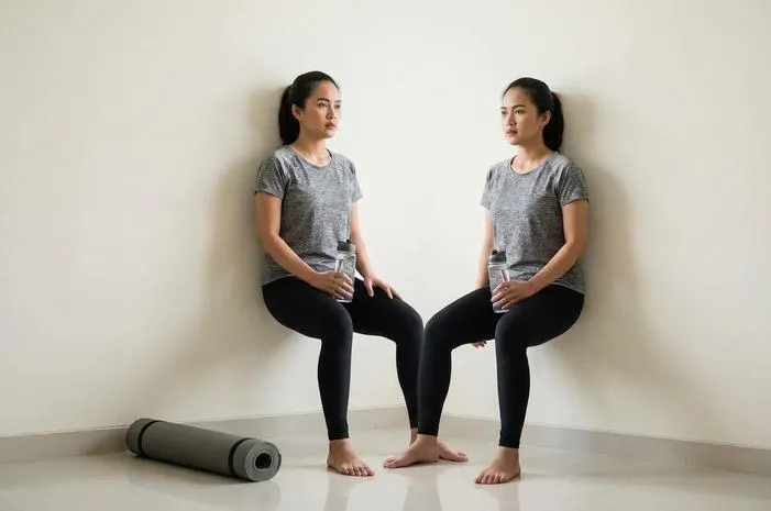 Manfaat Wall Sit untuk Kaki Kuat dan Ramping