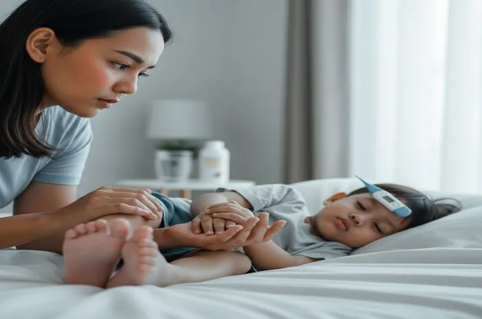 Badan Panas, Telapak Tangan Kaki Dingin? Ini Gejalanya!