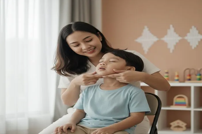 Pijat untuk Anak Terlambat Bicara: Efektifkah?
