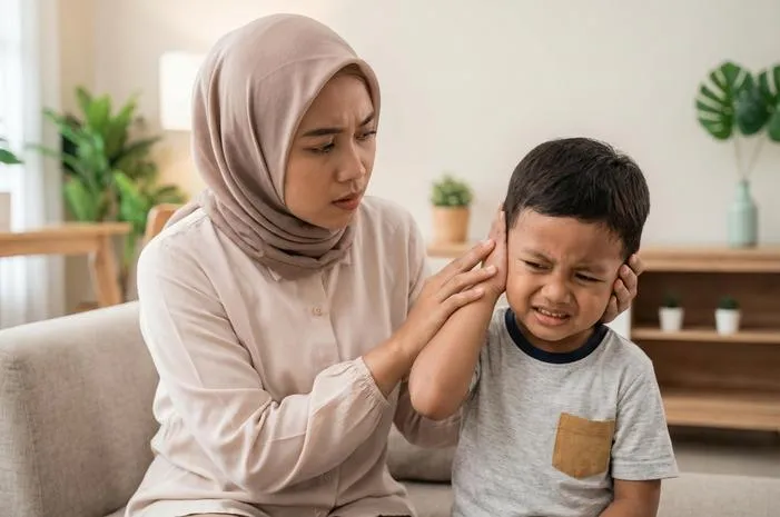 Telinga Anak Sakit Sebelah Kanan? Ini Penyebab dan Solusinya!