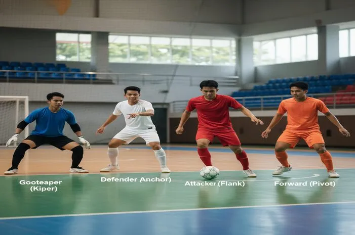 Kenali Posisi Futsal Apa Saja dan Tugas Penting Pemainnya