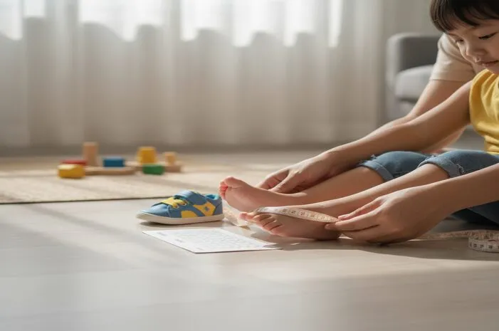 Ukuran Kaki Anak 3 Tahun dan Tips Memilih Sepatu yang Pas