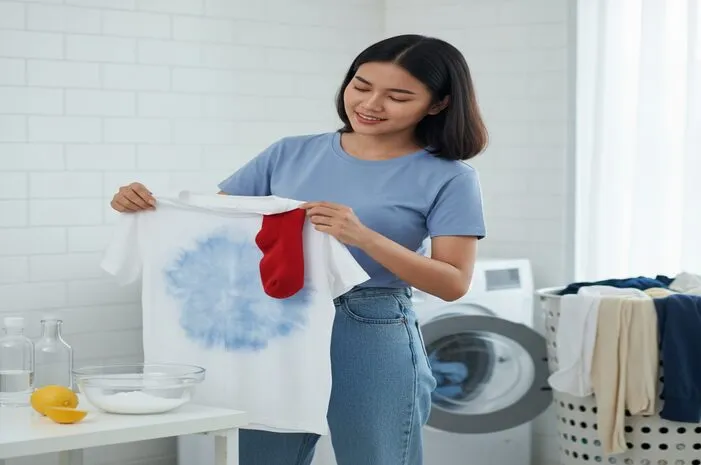 Cara Menghilangkan Baju Kelunturan Paling Ampuh dan Mudah