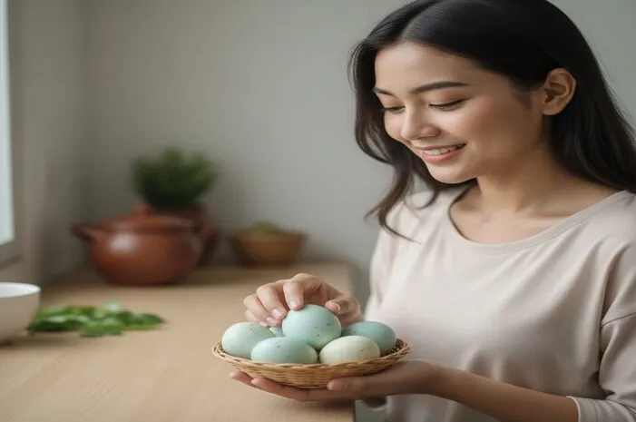 Kenapa Warna Telur Bebek Biru atau Putih? Ini Faktanya