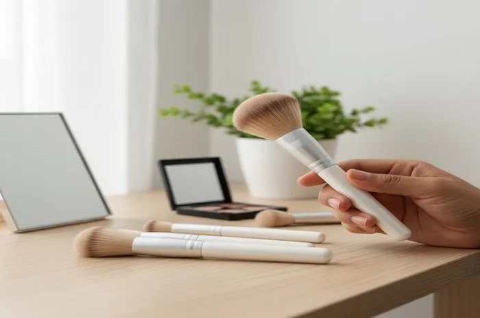 Jenis Makeup Brush dan Fungsinya Agar Hasil Riasan Flawless