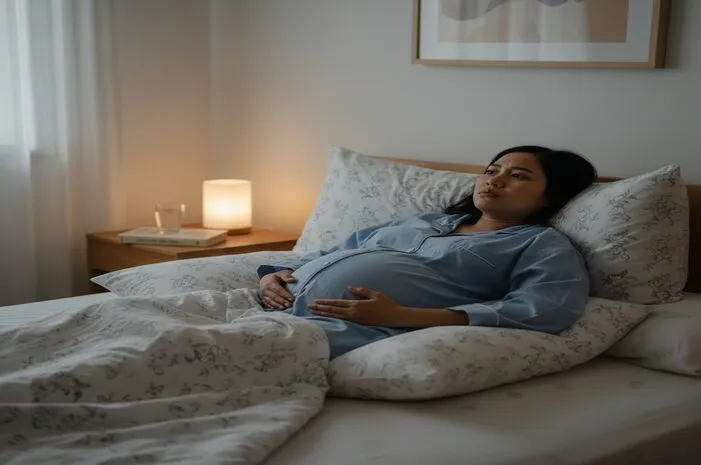 Tips Atasi Susah Tidur Saat Hamil Trimester 3 Agar Nyenyak