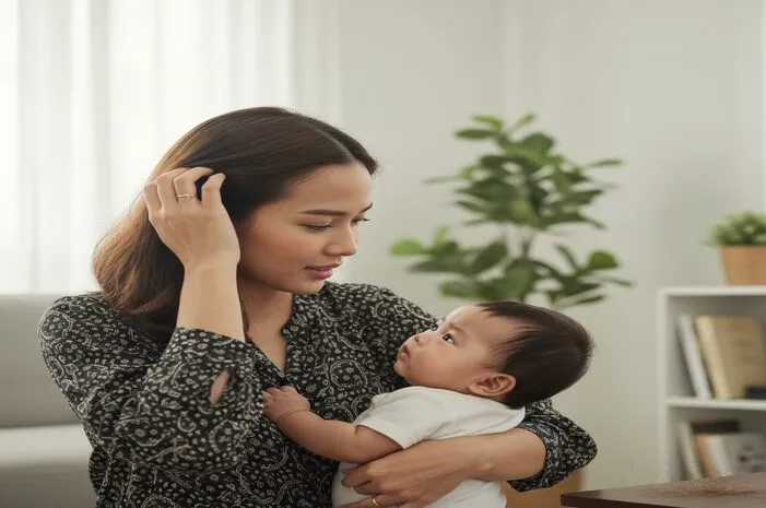 Tips Atasi Rambut Rontok Saat Menyusui Agar Kembali Lebat