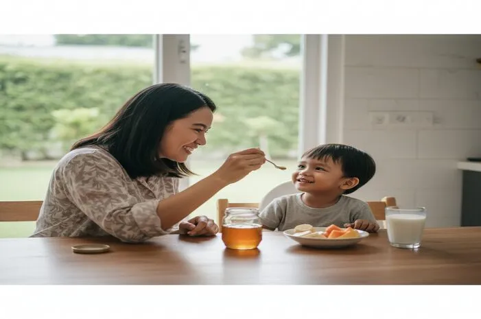 Ragam Manfaat Madu untuk Anak agar Sehat dan Nafsu Makan