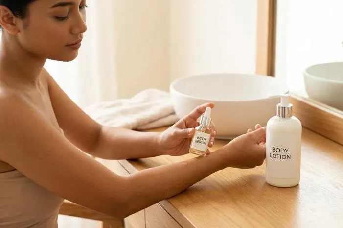 Body Serum Dulu atau Body Lotion? Urutan dan Tips!