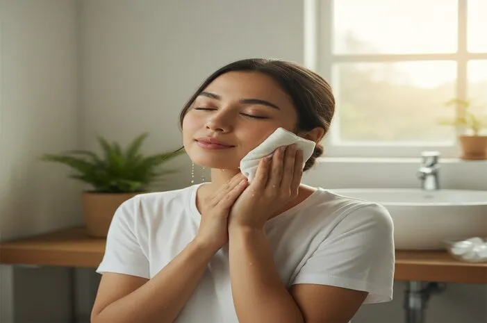 Manfaat Mengompres Wajah dengan Es Batu: Kulit Glowing!