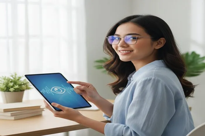 Bluecromic: Lensa Kacamata Cerdas, Lindungi Mata!