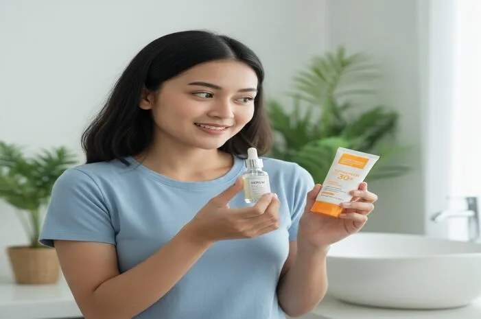 Serum Dulu Atau Sunscreen Dulu? Urutan Pakai yang Benar!