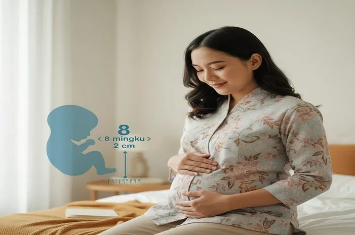 Janin 8 Minggu: Ukurannya Berapa cm, ya?